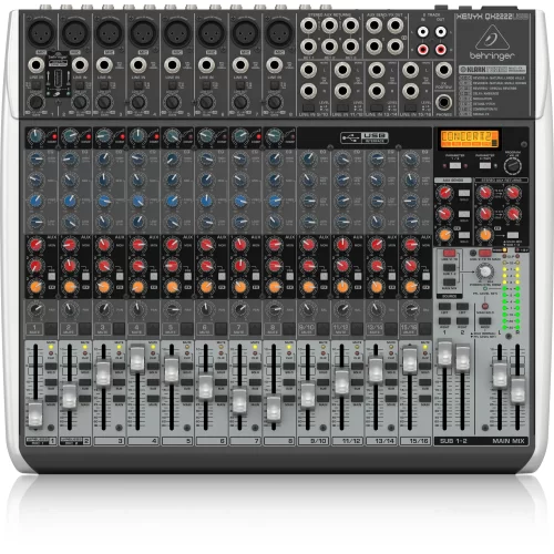 Behringer QX2222USB 22-канальный аналоговый микшер купить в Москве